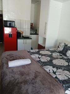 Kuchyň nebo kuchyňský kout v ubytování Stay at Gabby's- no loadshedding