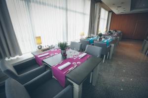 佐夫克萨格勒布酒店的休息区
