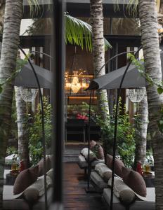 Zahrada ubytování The Bohemian Bali, a Member of Design Hotels