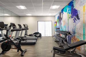 Fitness centrum a/nebo fitness zařízení v ubytování Hyatt Place Mt. Laurel