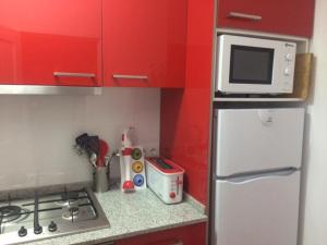 Kuchyňa alebo kuchynka v ubytovaní Apartamento estudio Acantilados