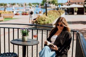 Majutusasutuse Hamnhotellet külastajad