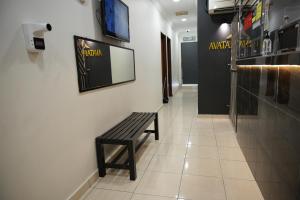 Kuchyň nebo kuchyňský kout v ubytování HOTEL AVATARR