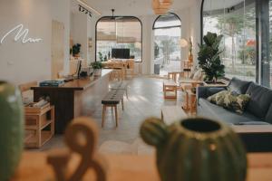 Posezení v ubytování Bilik-Bilik by MUO