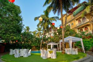 Zahrada ubytování Resort Martins Siesta , A Portuguese Heritage Resort in Calangute