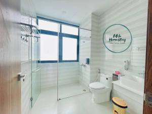 Koupelna v ubytování Mila Homstay