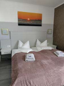 Postel nebo postele na pokoji v ubytování Hotel Passat