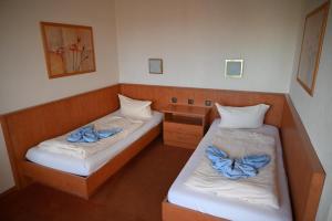 Postel nebo postele na pokoji v ubytování Hotel Passat