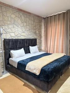 Gite Pyramides客房内的一张或多张床位