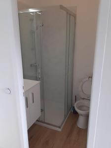 Et badeværelse på Studio 16m2 equipé