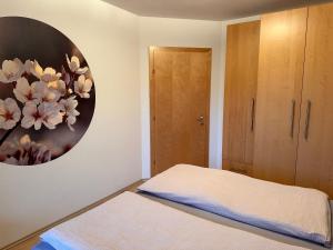 Postel nebo postele na pokoji v ubytování Mesnerhof