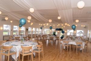 Restaurace v ubytování Strandhotel Klitrosen