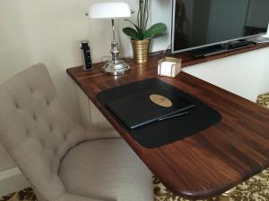 Posezení v ubytování Sockerslottet Hotell
