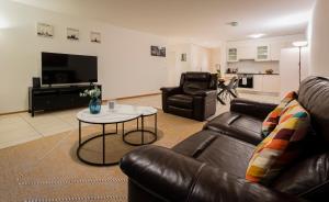 Zona de estar de Los Lorentes Residences Bulle