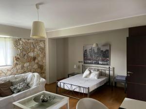 A bed or beds in a room at Villa Unique