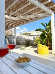 Comida en la casa de huéspedes o alrededores