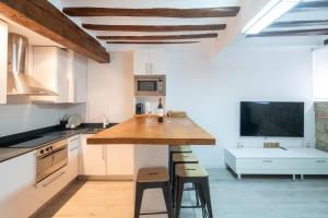 Η κουζίνα ή μικρή κουζίνα στο Encantador apartamento en el corazón de Pamplona