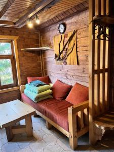 Posezení v ubytování Chalet Truten