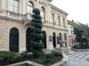 Budova, v ktorej sa apartmán nachádza