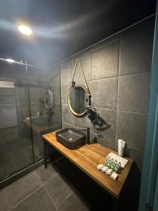 Koupelna v ubytování Gudauri Loft Hotel