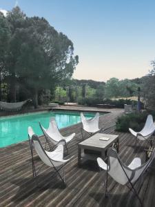 Bazén v ubytování Maison spacieuse avec piscine à Aix-en-Provence nebo v jeho okolí