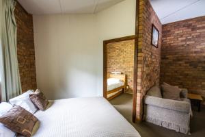 Mannum Motelにあるベッド