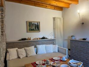 Posezení v ubytování Antico Cascinale Lombardo