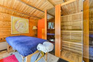 Kúpele alebo wellness v ubytovaní Gite la Bonté, chaleureux avec une vue enchantée