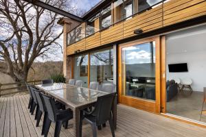 Balkón nebo terasa v ubytování El Pujol