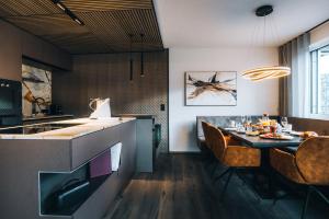 Posezení v ubytování Lynett Suites