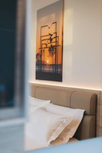 Voodi või voodid majutusasutuse Hotel Flamingo 1 toas