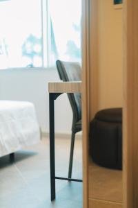 Voodi või voodid majutusasutuse Hotel Flamingo 1 toas