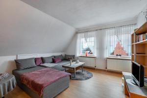 Posezení v ubytování Ferienwohnung Weise