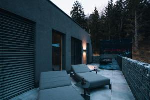 Posezení v ubytování Lynett Suites