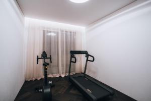 Fitness centrum a/nebo fitness zařízení v ubytování Lynett Suites