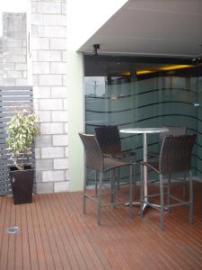 Balkón nebo terasa v ubytování Bridge Hotel