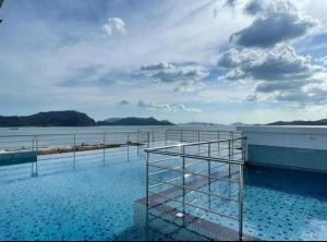 a view of a large body of water at Langkawi Simfoni Luxury Suite 10 in Kuah