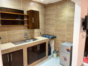 Koupelna v ubytování Souad Résidence