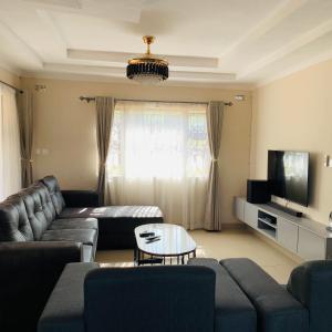 Μια τηλεόραση ή/και κέντρο ψυχαγωγίας στο Framans Holiday Home