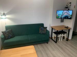 Posezení v ubytování Apartament Legionow