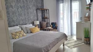 Postel nebo postele na pokoji v ubytování Apartments Teo 1