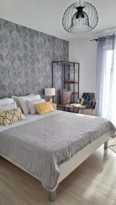 Postel nebo postele na pokoji v ubytování Apartments Teo 1