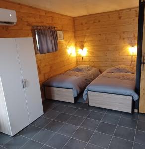Katil atau katil-katil dalam bilik di Tiny House