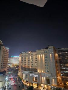 Vista generica su Il Cairo o vista sulla città dall'interno dell'ostello