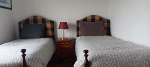 Postel nebo postele na pokoji v ubytování João 3