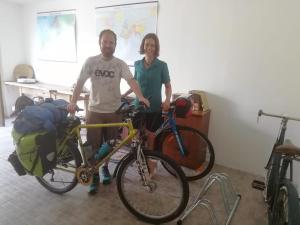Majutusasutuse B&B Books & Bikes külastajad