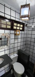 Vannituba majutusasutuses Golfinho Condomínio