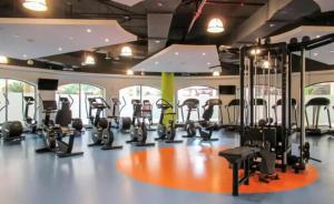 Fitness centrum a/nebo fitness zařízení v ubytování Ahlan New Horizon JBR
