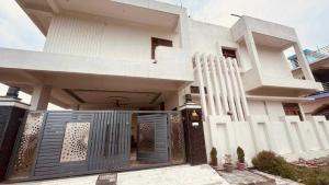 Bygningen som pensionatet ligger i