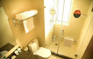 Koupelna v ubytování GreenTree Inn Beijing Shunyi Xinguozhan Express Hotel